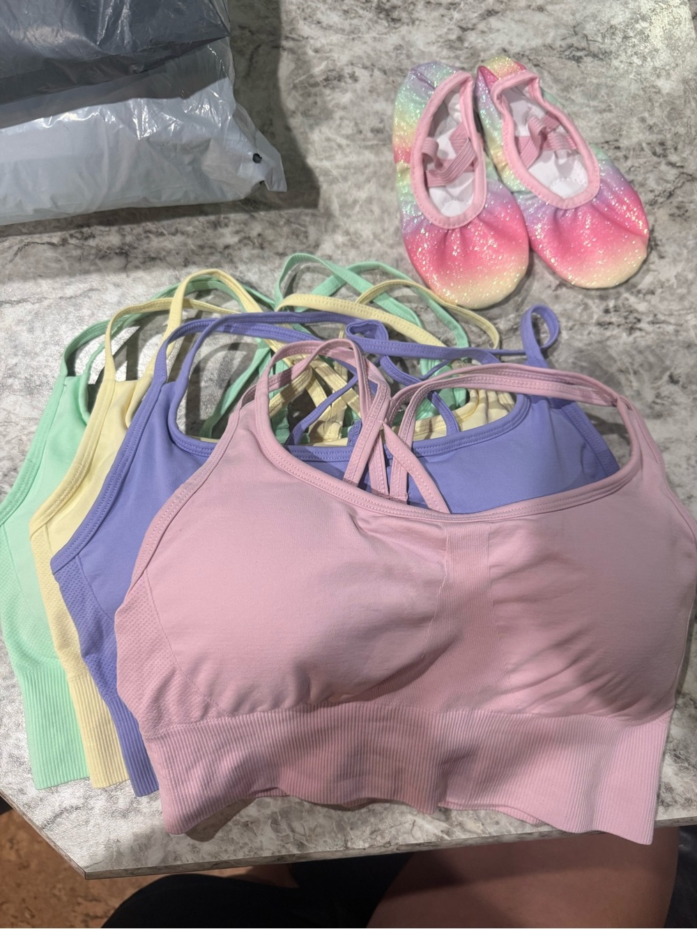 Women’s Seamless Strappy Bralette - Pastel
